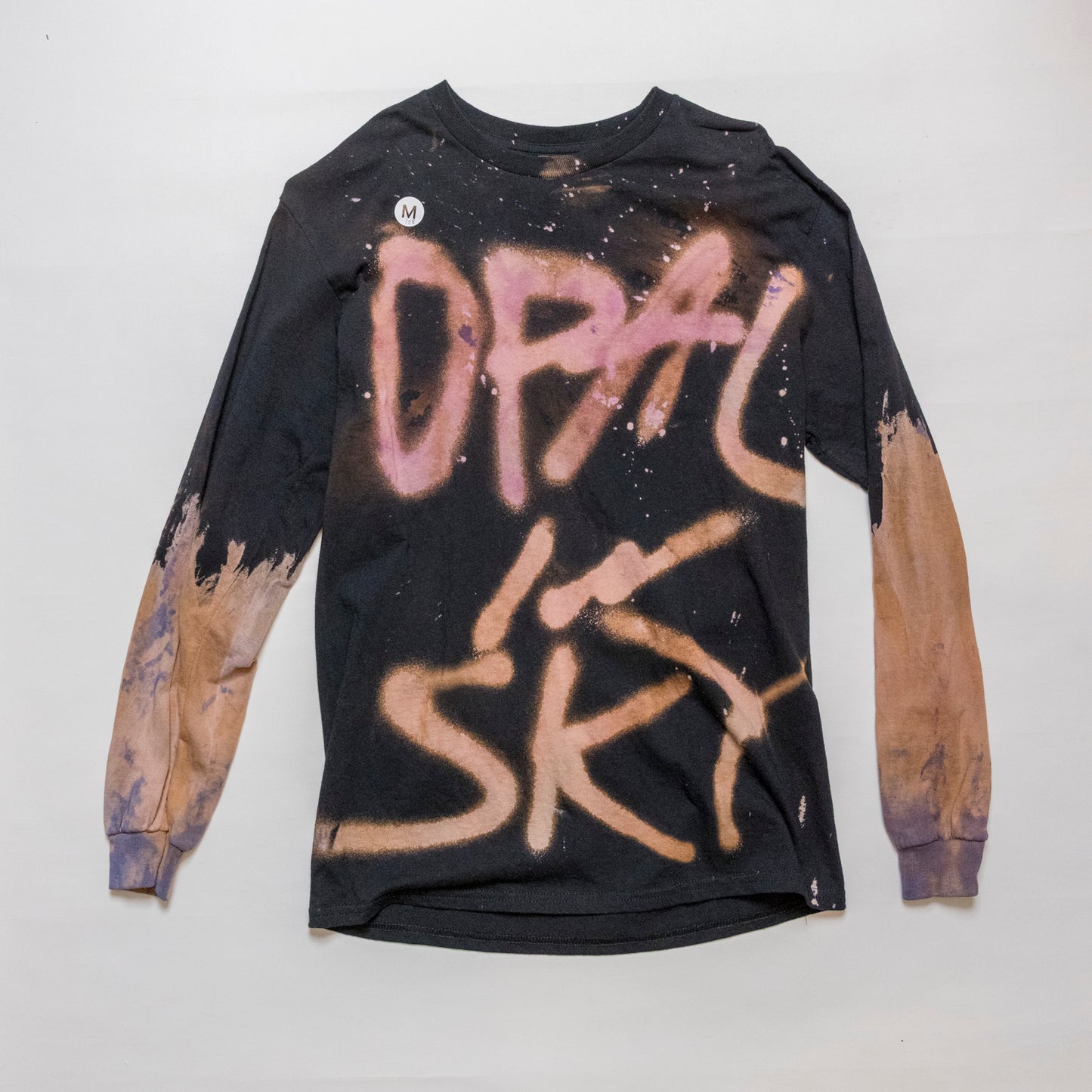 OPAL IN SKY "BLEACH Series" Unisex Long Sleeve Shirt #108