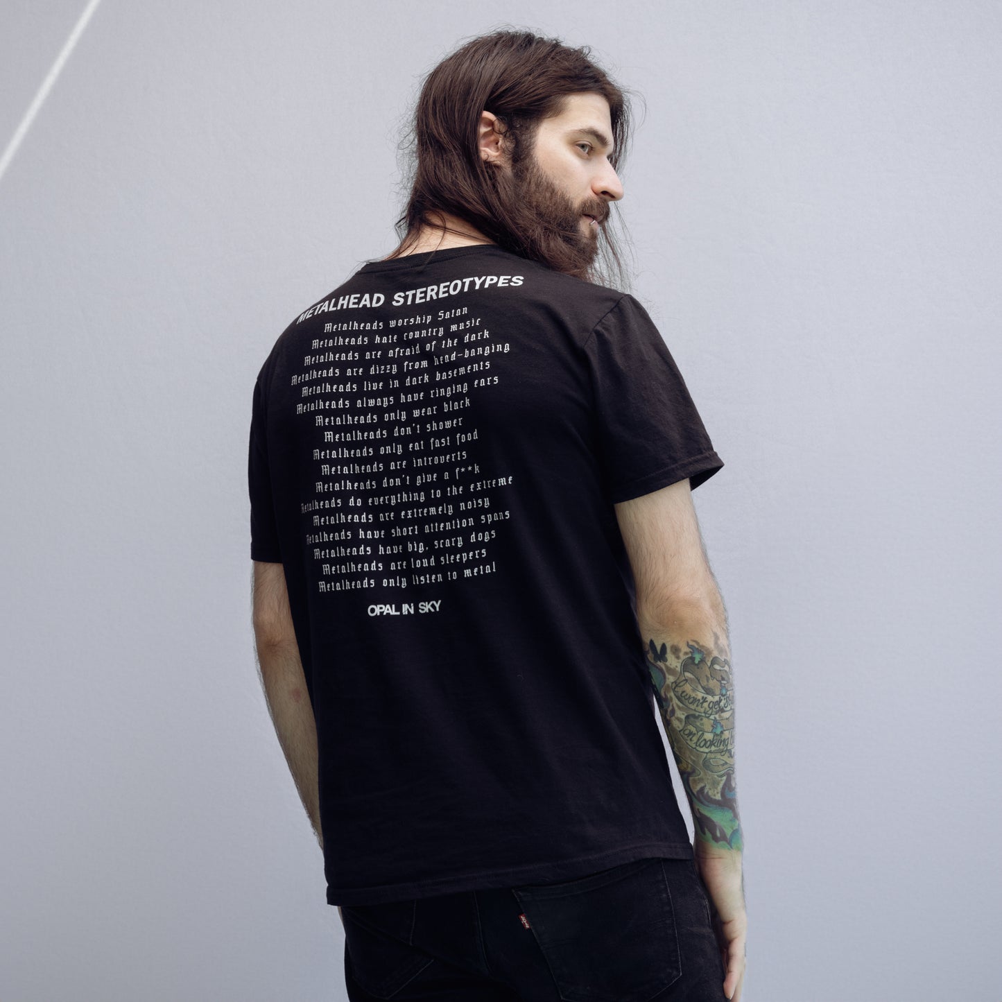 OPAL IN SKY "Metalhead Stereotype" Unisex T-Shirt