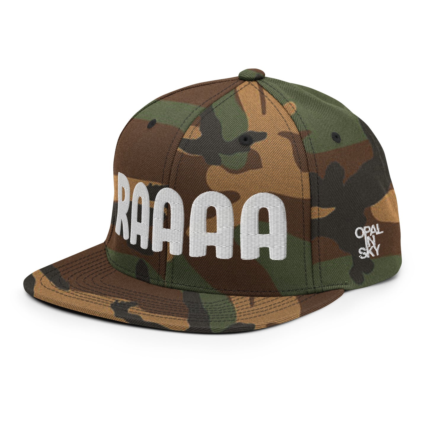 OPAL IN SKY "Raaaa" Snapback Hat
