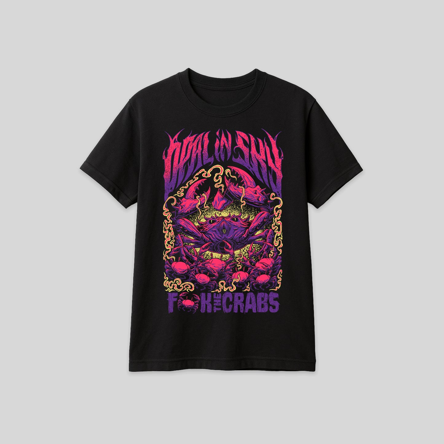 OPAL IN SKY "Crabs in the Bucket" Colour Unisex T-Shirt