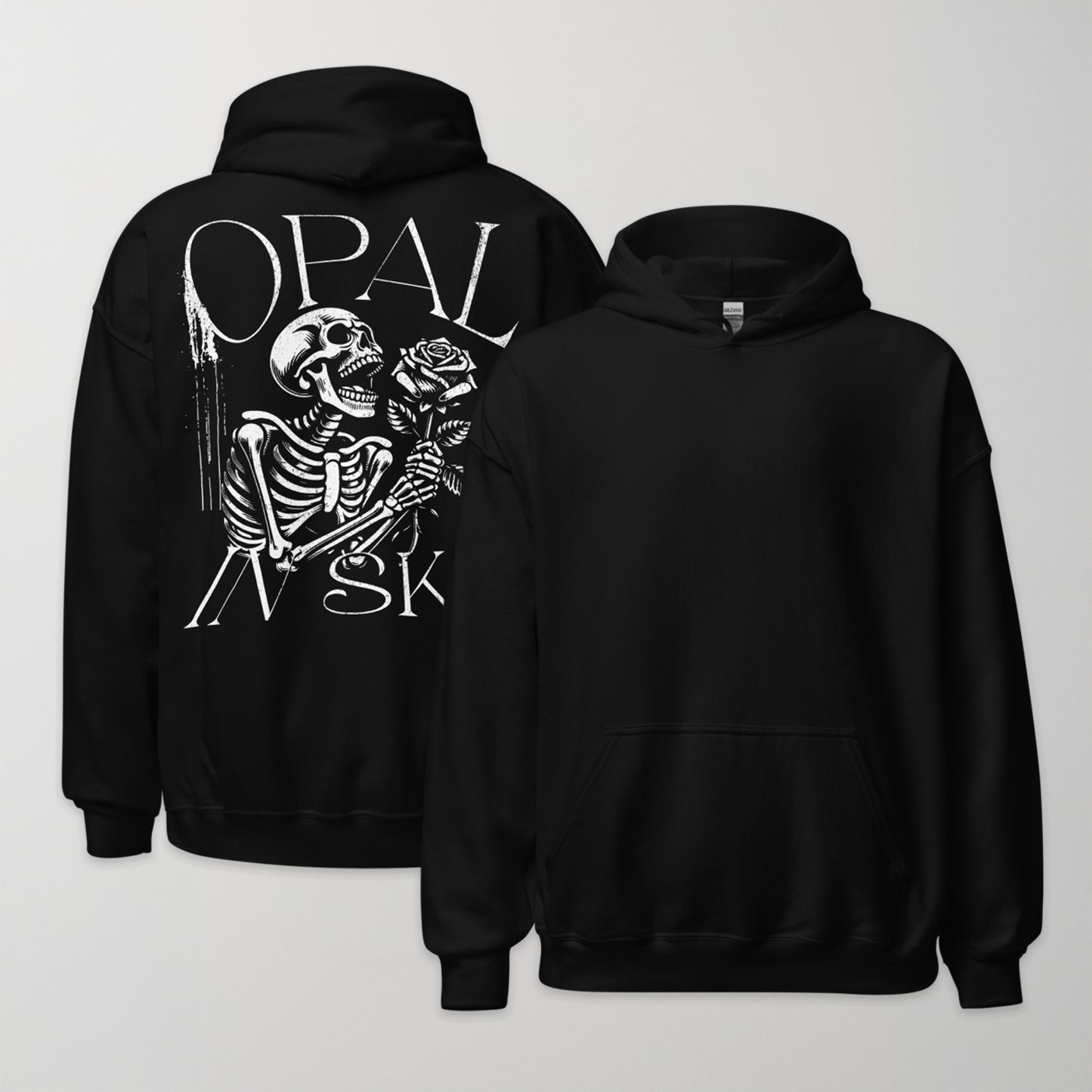 OPAL IN SKY "Screaming Rose" Unisex Hoodie