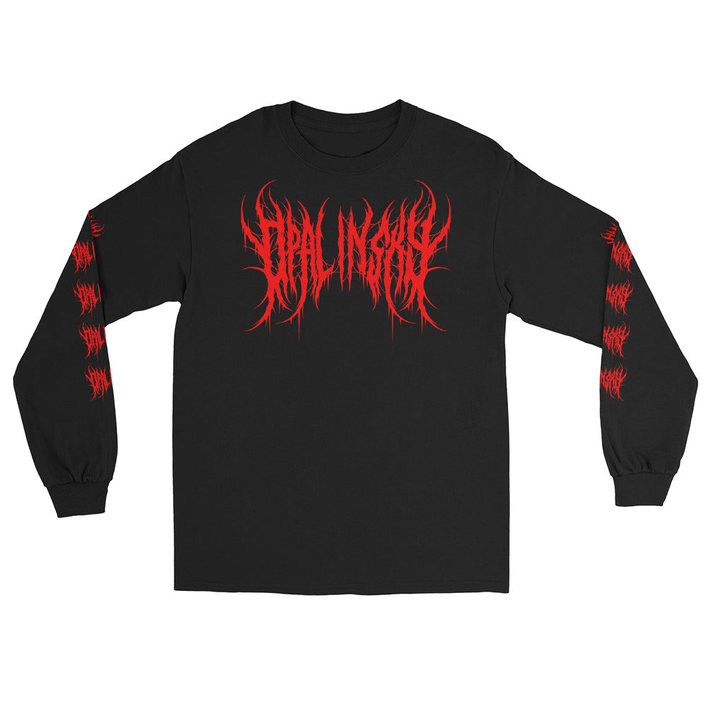 OPAL IN SKY "Deathcore" Men’s Long Sleeve Shirt