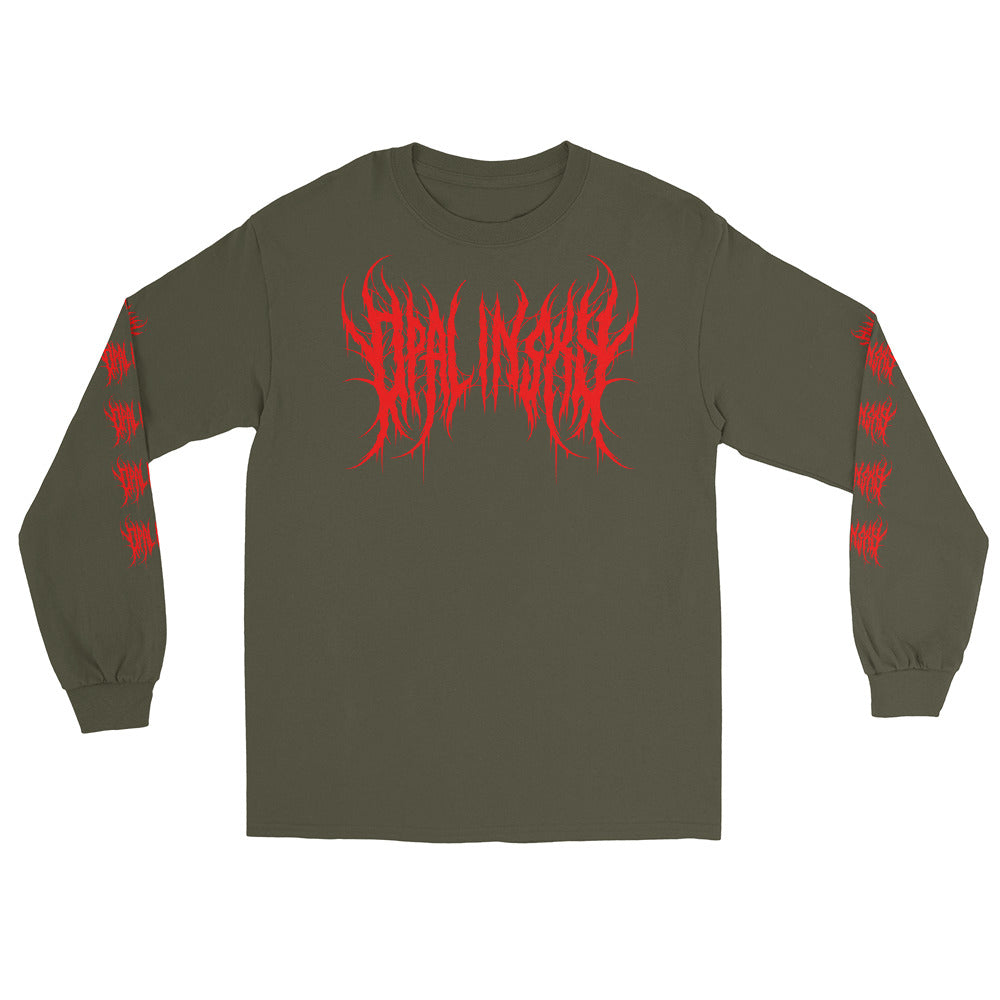 OPAL IN SKY "Deathcore" Men’s Long Sleeve Shirt