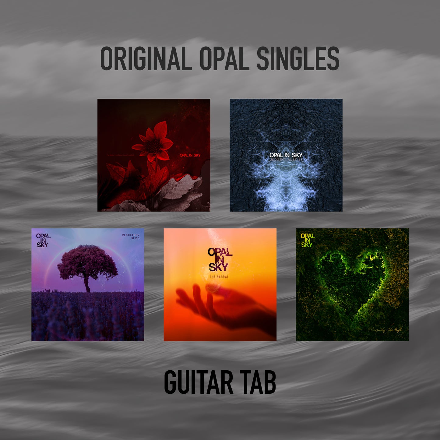 OPAL IN SKY "Original Opal Singles" Guitar TAB