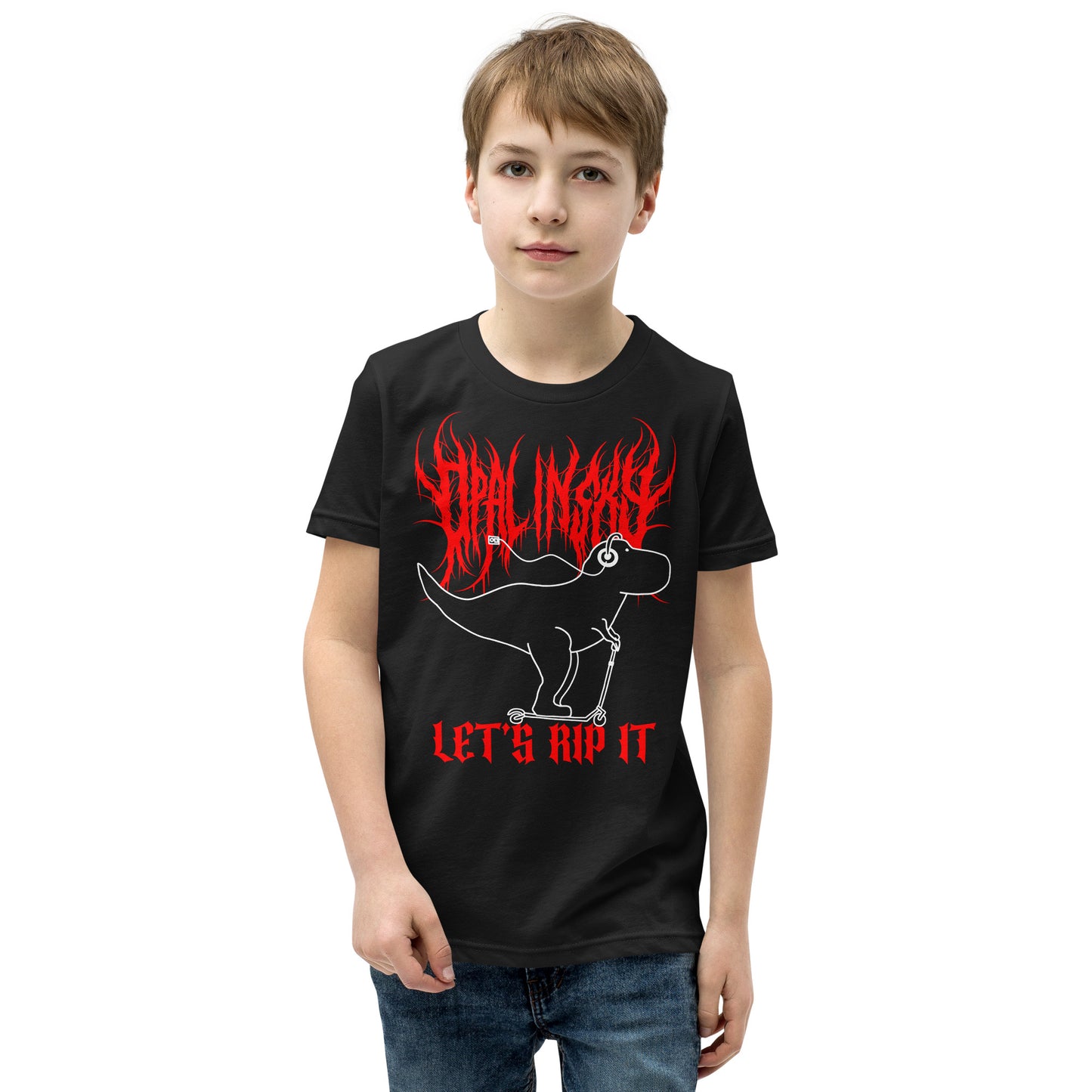 OPAL IN SKY "Let's Rip It" Youth Short Sleeve T-Shirt