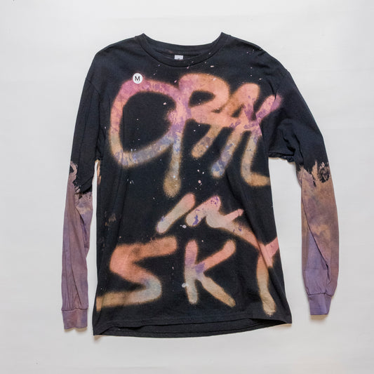 OPAL IN SKY "BLEACH Series" Unisex Long Sleeve Shirt #106