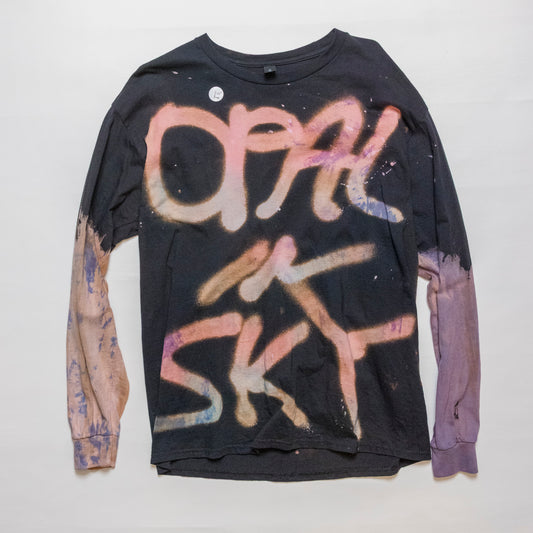 OPAL IN SKY "BLEACH Series" Unisex Long Sleeve Shirt #105