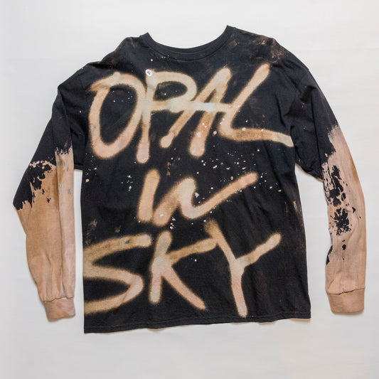 OPAL IN SKY "BLEACH Series" Unisex Long Sleeve Shirt #104