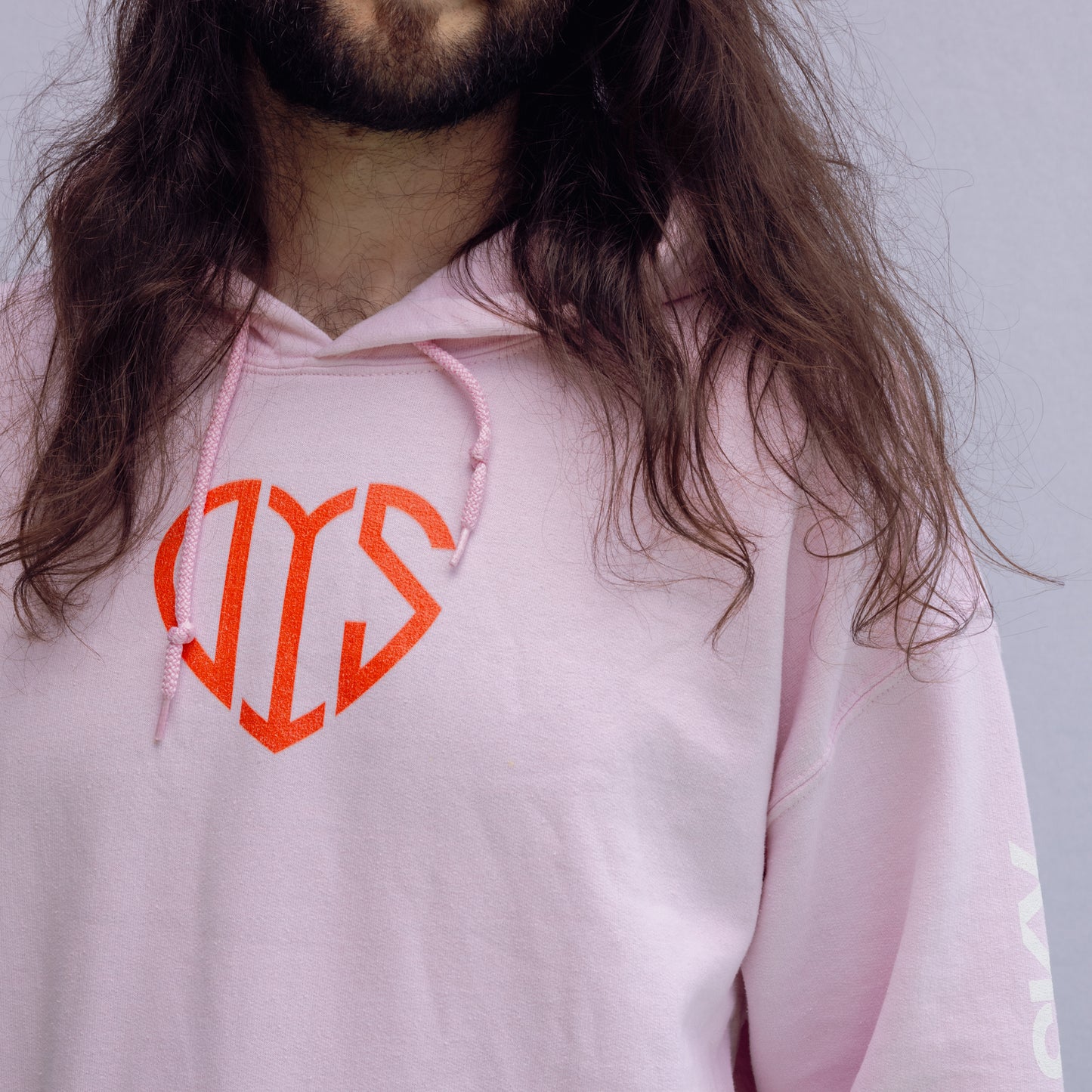 OPAL IN SKY "Pink Heart" Unisex Hoodie