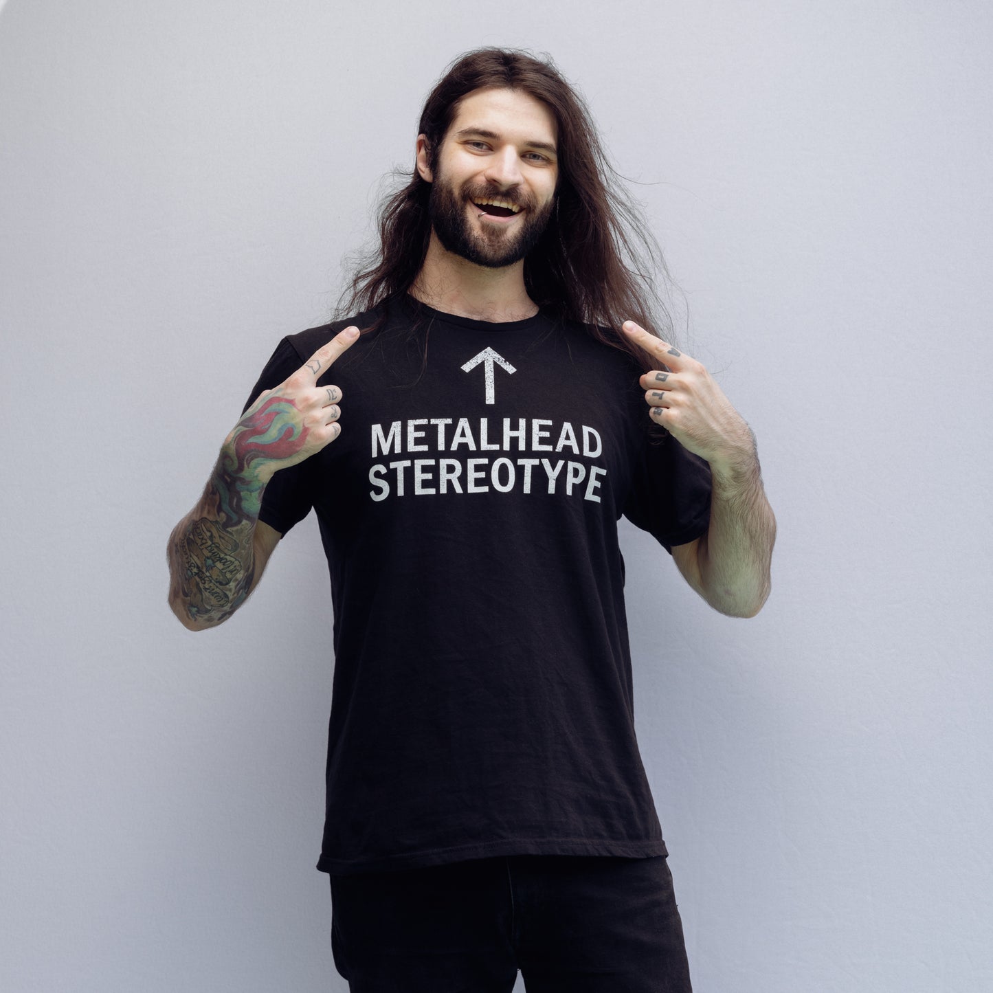 OPAL IN SKY "Metalhead Stereotype"  Unisex T-Shirt