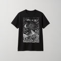 OPAL IN SKY "Lost Moon by Alyvia" Black Unisex T-Shirt