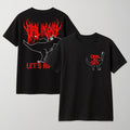 OPAL IN SKY "Let's Rip It Dino" Front/Back Unisex T-Shirt