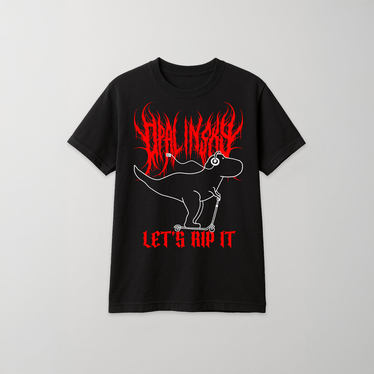 OPAL IN SKY "Let's Rip It Dino" Unisex T-Shirt