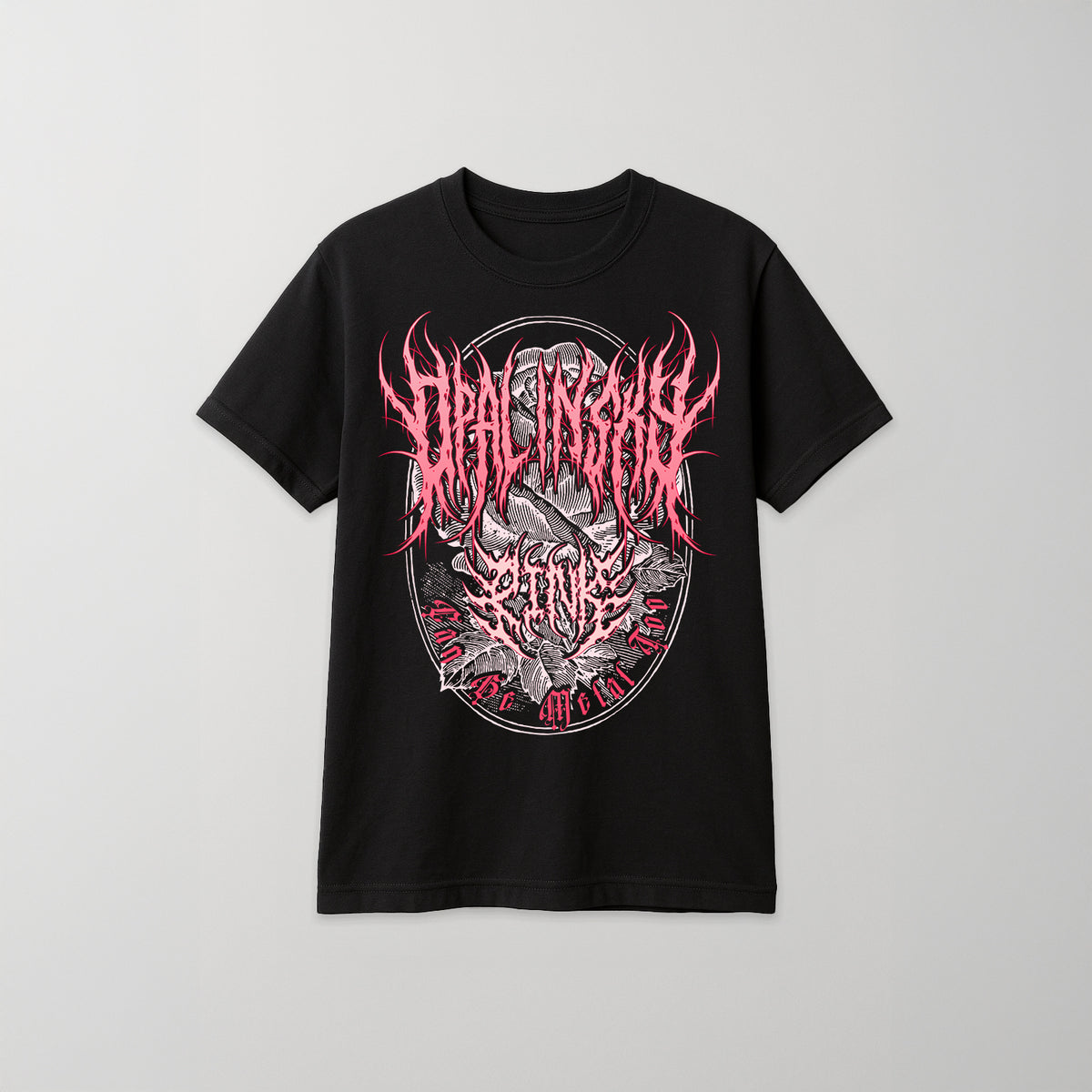 OPAL IN SKY "Pink Can Be Metal Too" Unisex T-Shirt