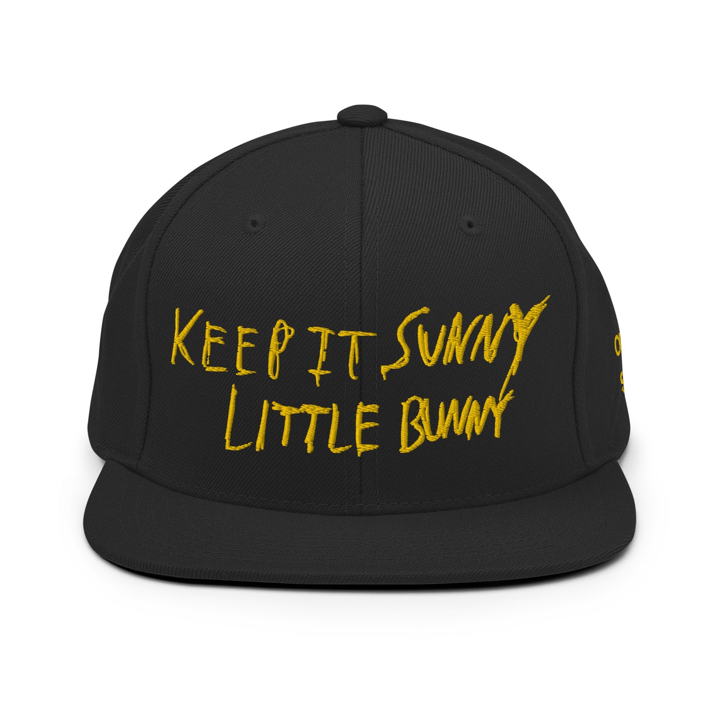 OPAL IN SKY "Keep It Sunny Little Bunny" Snapback Hat