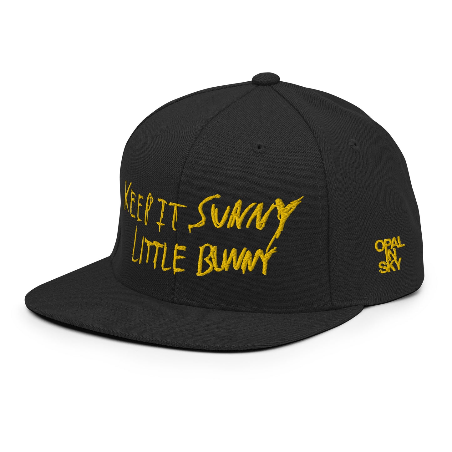 OPAL IN SKY "Keep It Sunny Little Bunny" Snapback Hat