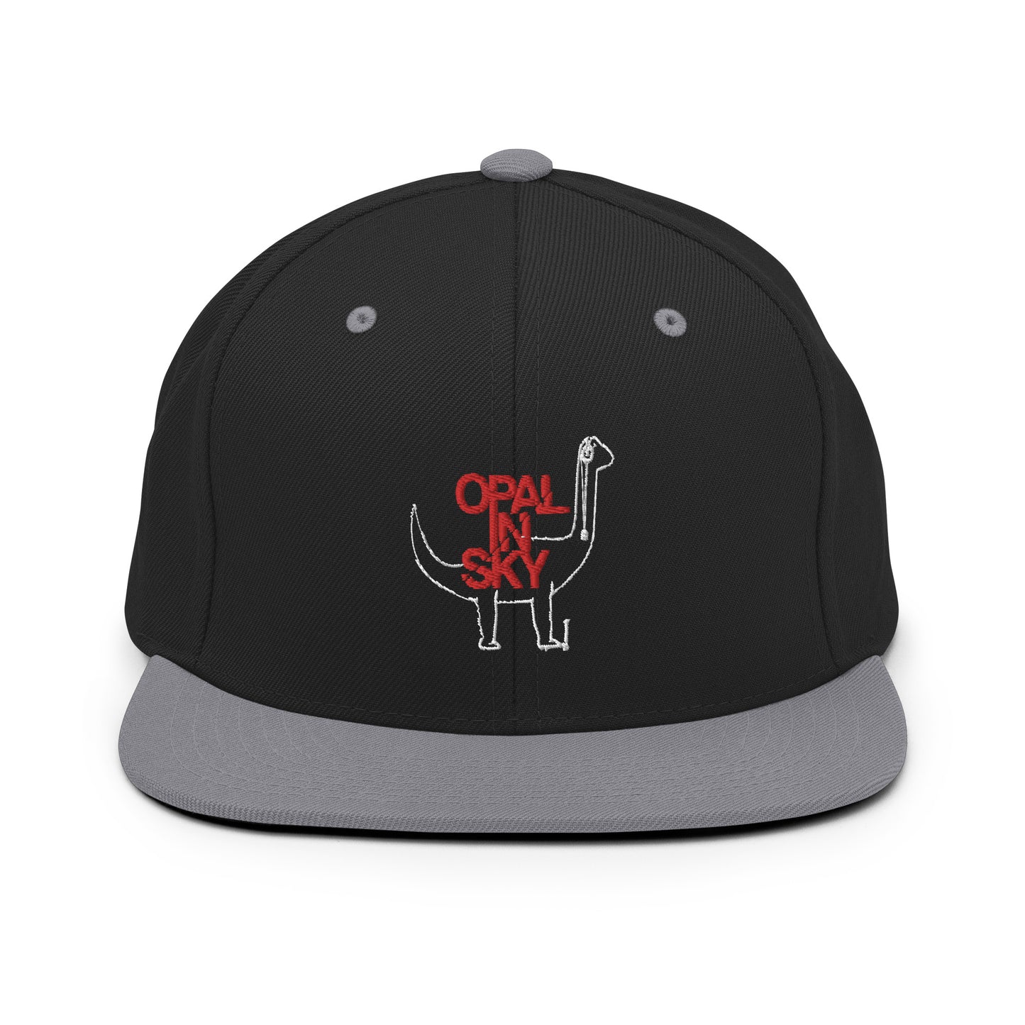 OPAL IN SKY "Longneck Scooter" Embroidered Snapback Hat