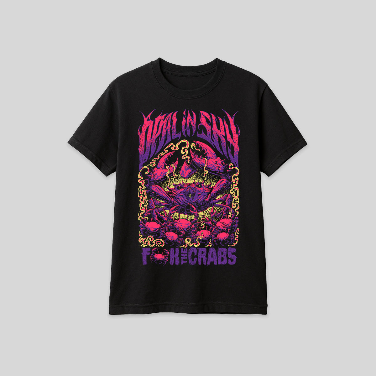 OPAL IN SKY "Crabs in the Bucket" Colour Unisex T-Shirt