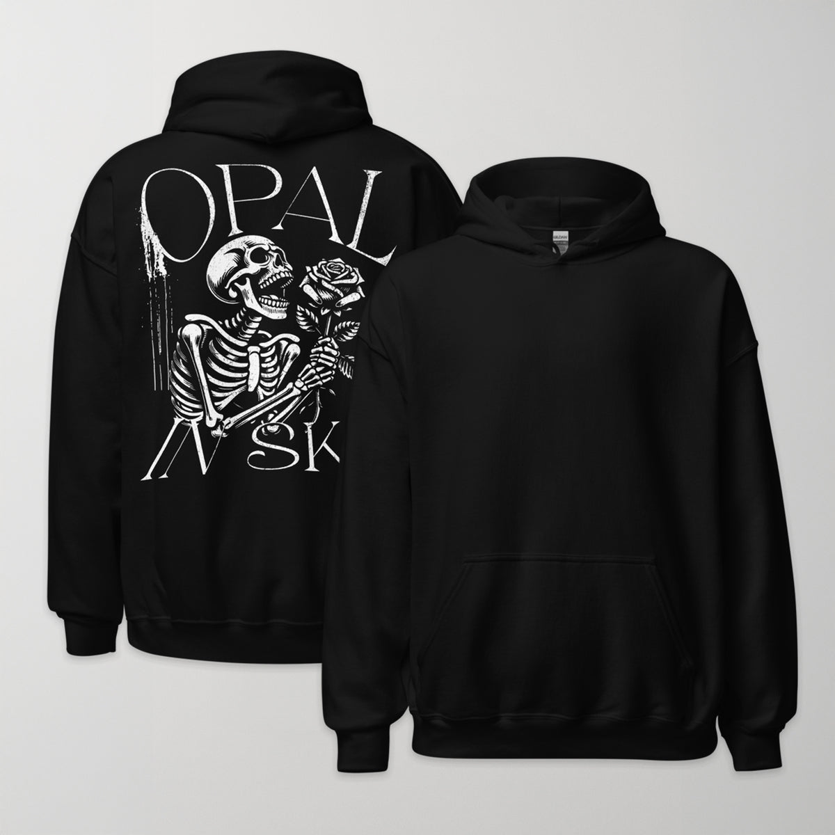 OPAL IN SKY "Screaming Rose" Unisex Hoodie