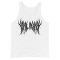 OPAL IN SKY "Deathcore" White Unisex Tank Top