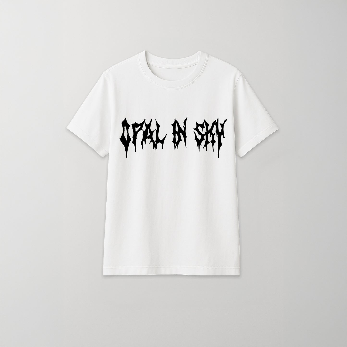 OPAL IN SKY "Ram Logo by Olivia" White Unisex T-Shirt