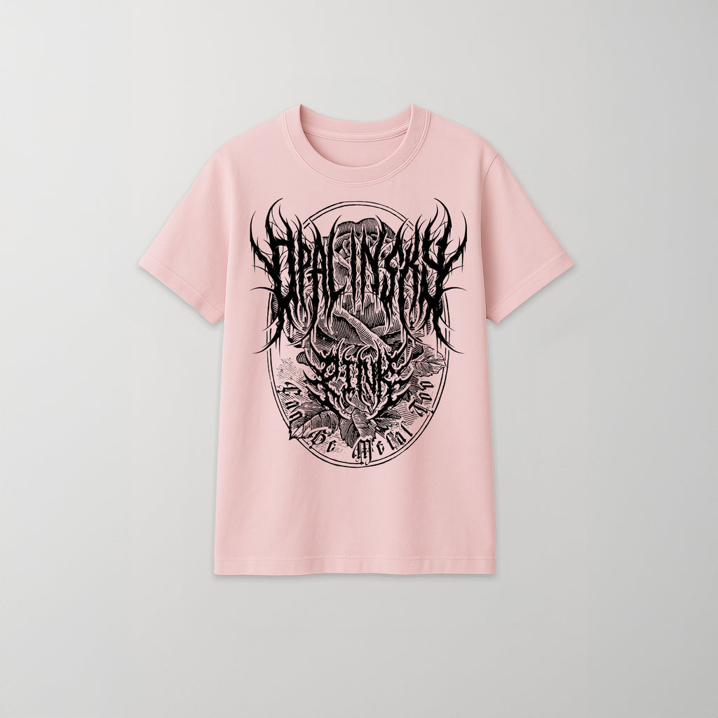 OPAL IN SKY "Pink Can Be Metal Too" Pink Unisex T-Shirt