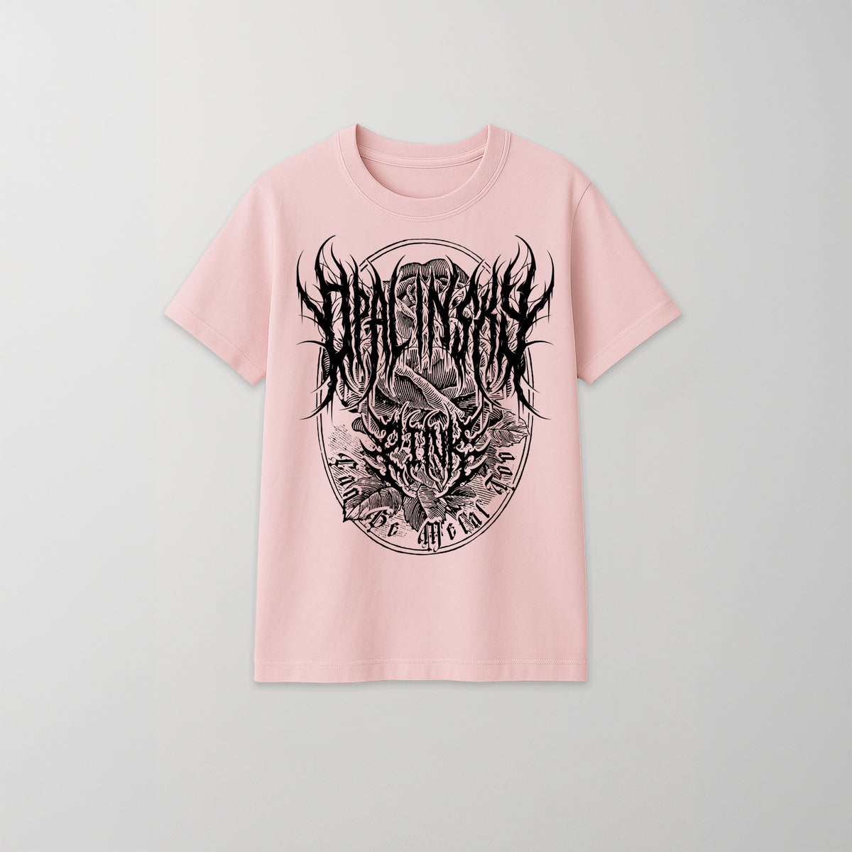 OPAL IN SKY "Pink Can Be Metal Too" Pink Unisex T-Shirt