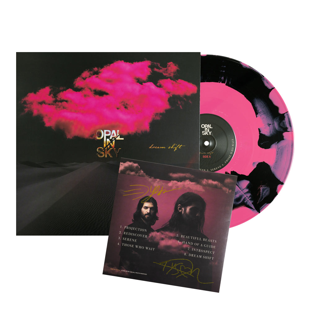 OPAL IN SKY "Dream Shift" Vinyl LP - Pink & Black Smash