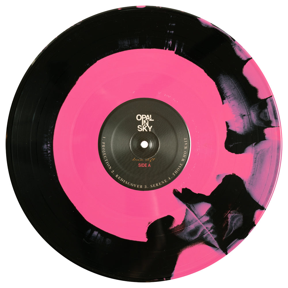 OPAL IN SKY "Dream Shift" Vinyl LP - Pink & Black Smash