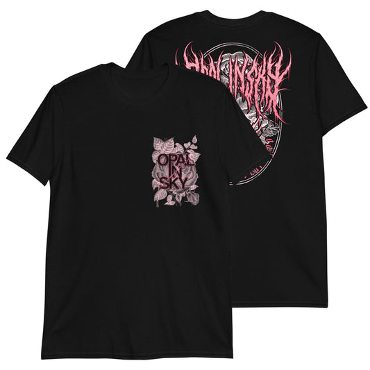 OPAL IN SKY "Pink Can Be Metal Too" Front/Back Unisex T-Shirt