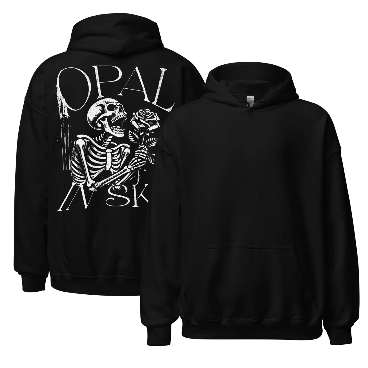 OPAL IN SKY "Screaming Rose" Unisex Hoodie