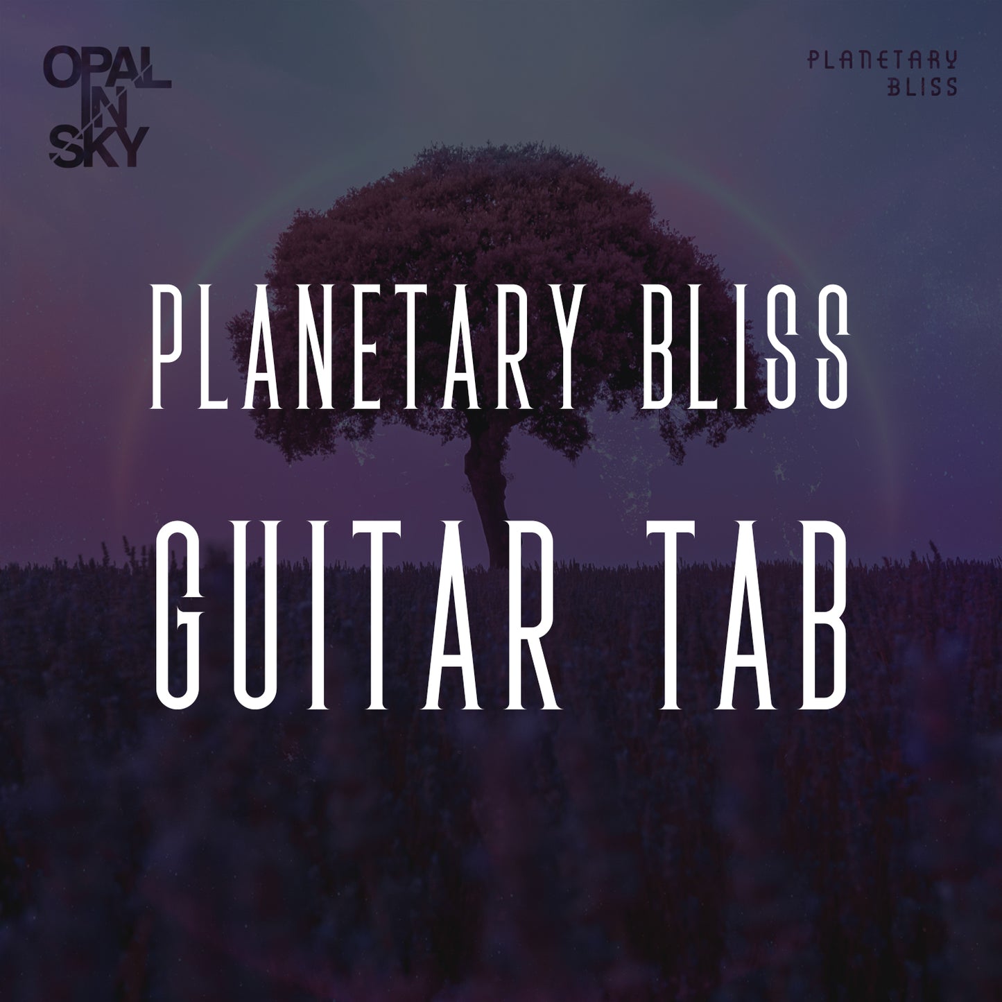 OPAL IN SKY "Planetary Bliss" Guitar TAB