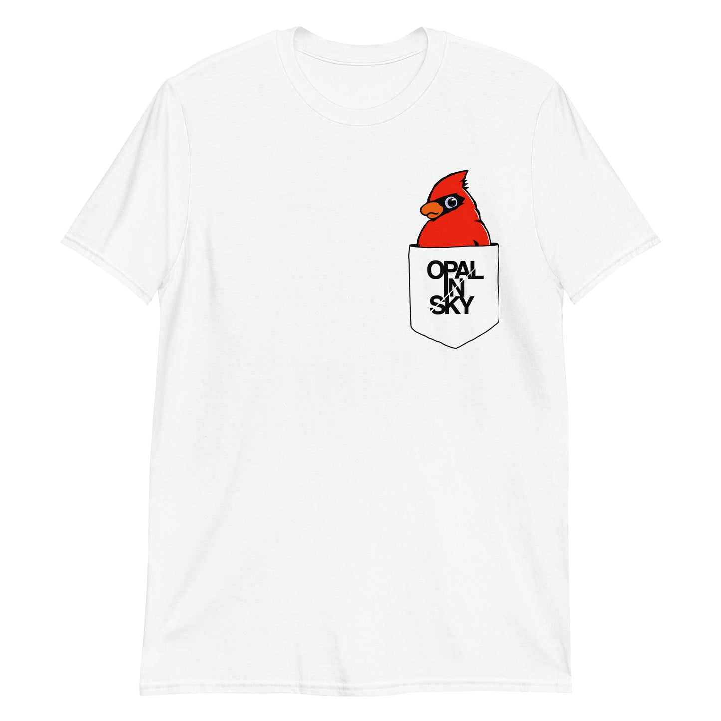 OPAL IN SKY "IT'S A BIRD!" White Unisex T-Shirt