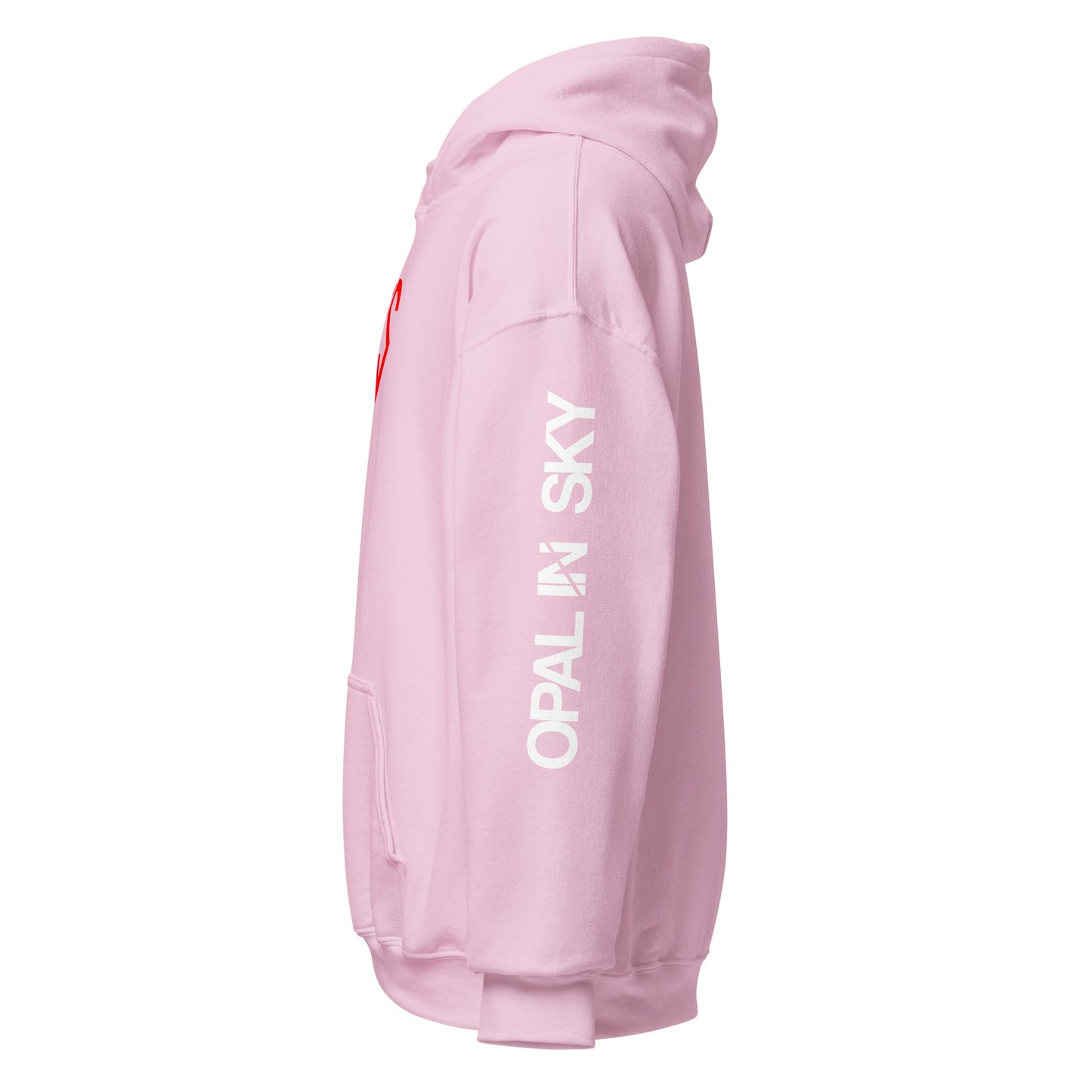 OPAL IN SKY "Pink Heart" Unisex Hoodie