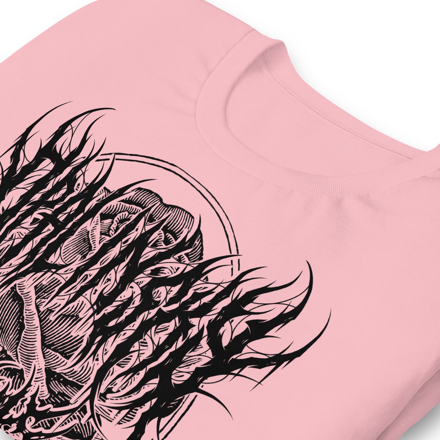 OPAL IN SKY "Pink Can Be Metal Too" Pink Unisex t-shirt