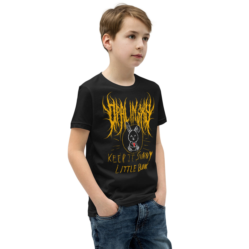OPAL IN SKY "Keep It Sunny Little Bunny" Youth Short Sleeve T-Shirt