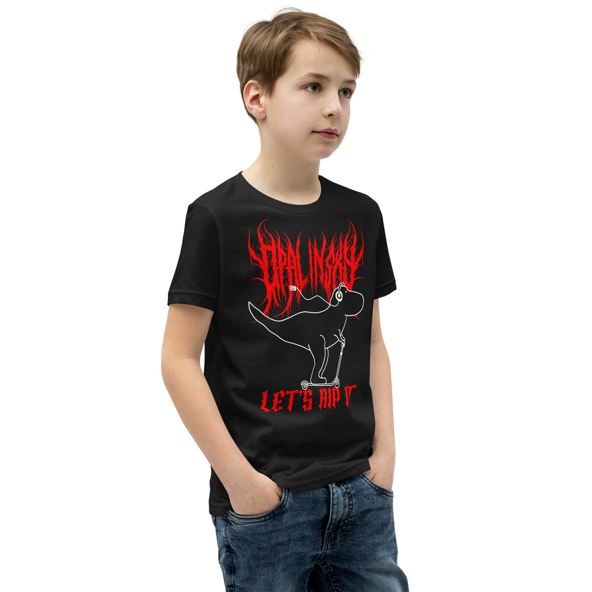 OPAL IN SKY "Let's Rip It" Youth Short Sleeve T-Shirt